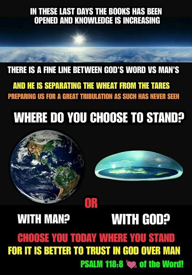 biblically is the earth round or flat